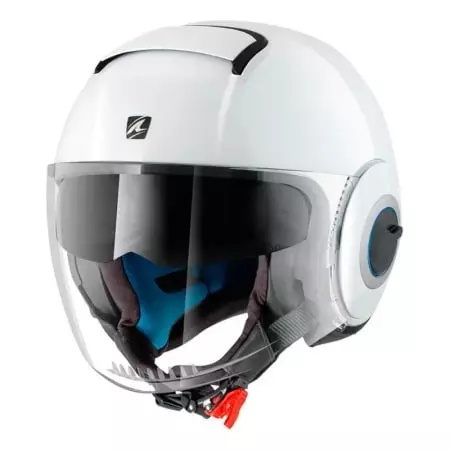 Casque Shark Nano Blank Blanc - Casque Jet SHARK