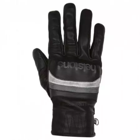 Gants Helstons Mora Noir Blanc Gris