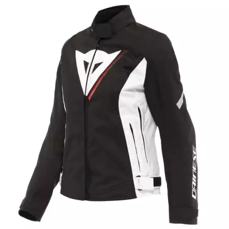 Blouson Femme Dainese Lady Veloce D-Dry A66 Noir Blanc Rouge