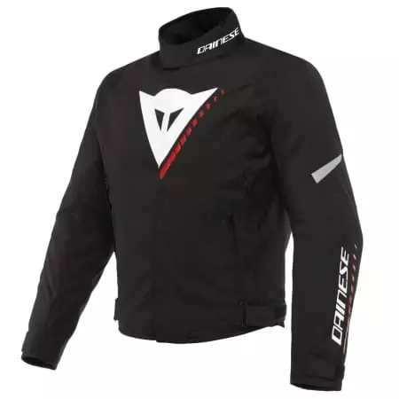 Blouson Dainese Veloce D-Dry A66 Noir Blanc Rouge