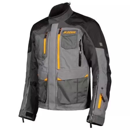 Veste Klim Carlsbad Gore-Tex® Gris Noir Orange - Blouson Moto KLIM
