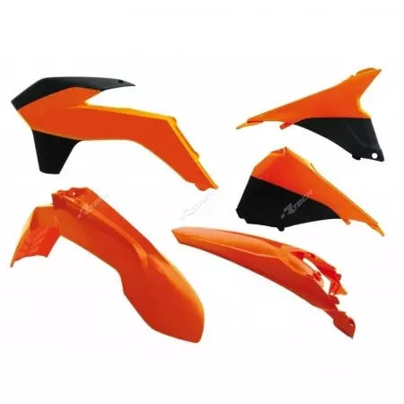 Kit Plastique Racetech Couleur Origine (2014) Orange Noir KTM