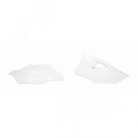 Plaques Latérales Racetech Blanc Kawasaki KX450F