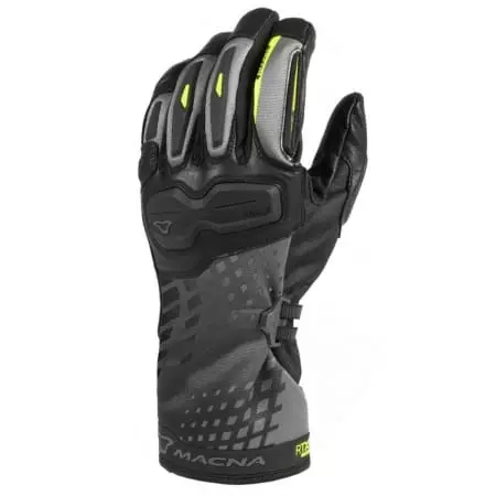 Gants Macna Terra RTX Noir Jaune Fluo
