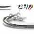 Durite Aviation Speed Brakes Inox/Raccord Rouge 353214804