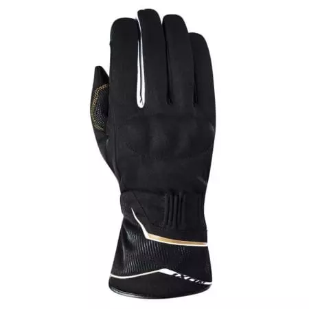 Gants Femme Ixon Pro Globe Lady Noir Blanc Or