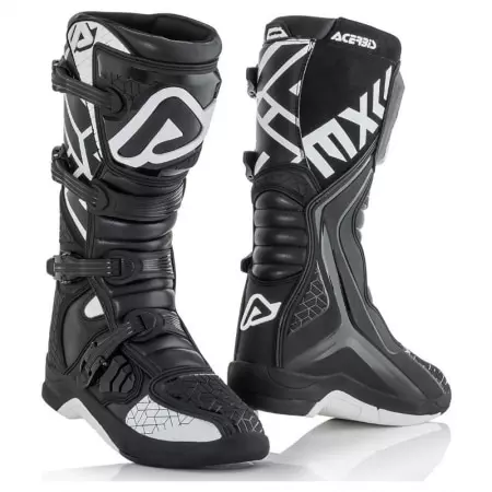 Bottes Cross Acerbis X-Team Noir Blanc
