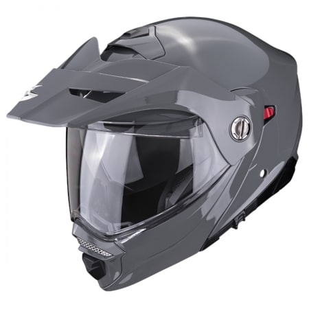 Casque Scorpion ADX-2 Solid Gris Ciment - Casque Modulable SCORPION