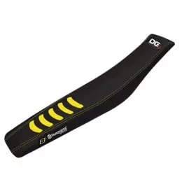 Housse De Selle Blackbird Double Grip 3 Noir Jaune 1054456