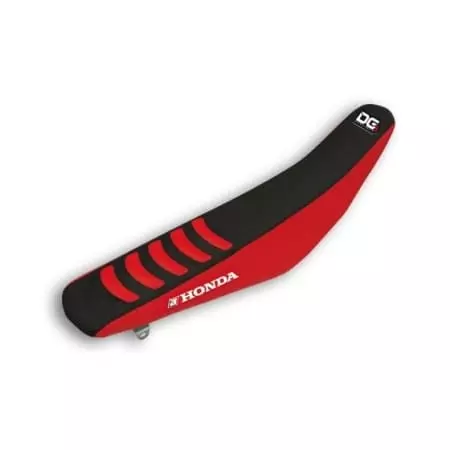 Housse De Selle Blackbird Double Grip 3 Honda CRF250R/450R Noir Rouge - Carénage et protection BLACKBIRD