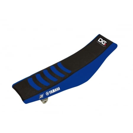 Housse De Selle Blackbird Double Grip 3 Yamaha Noir Bleu 1054199 - Carénage et protection BLACKBIRD