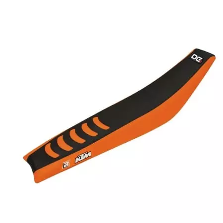 Housse De Selle Blackbird Double Grip 3 KTM Noir Orange 1054373 - Carénage et protection BLACKBIRD