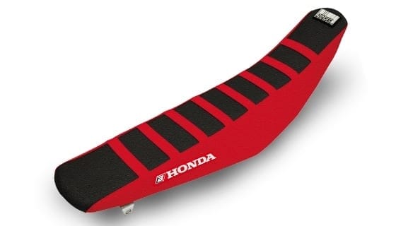 Housse De Selle Blackbird Zebra Honda CRF250/450R Noir Rouge