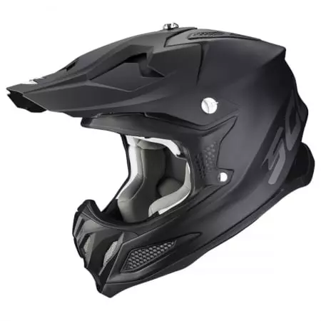 Casque Cross Scorpion VX-22 Air Solid Noir Mat