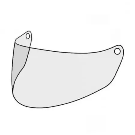 Visière Scorpion KDF-19 Exo-HX1 Incolore