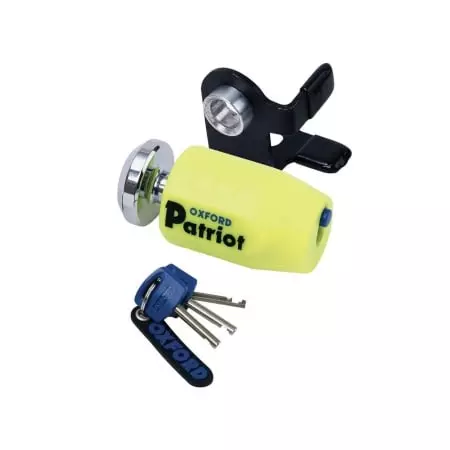 Bloque Disque Oxford Patriot Diam 14mm Jaune