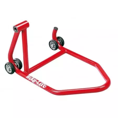 Béquille Arrière Monobras Bike Lift Prise Gauche Rouge - Atelier & Stand BIKE LIFT