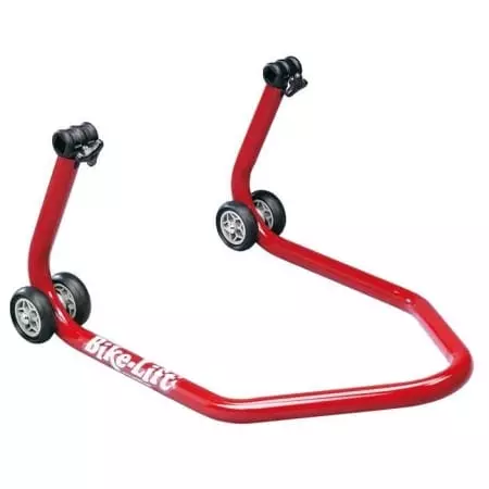 Béquille Arrière Bike Lift Rouge Supports Caoutchouc En ''L'' Universelle - Atelier & Stand BIKE LIFT