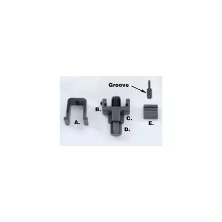 Plaque d'assemblage pour rive/dérive chaine D.I.D pro