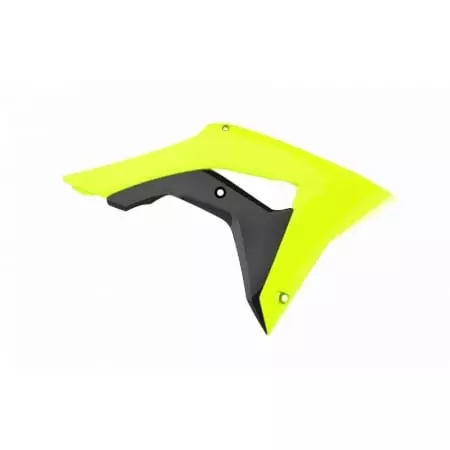 Ouïes De Radiateur Polisport Jaune Fluo Honda CRF450R