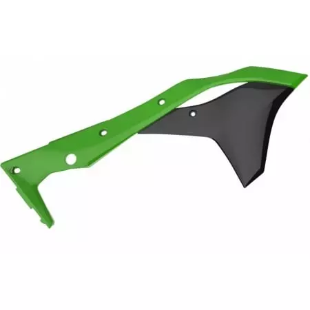 Ouïes De Radiateur Polisport Couleur Origine 17 Vert/Noir Kawasaki KX250F