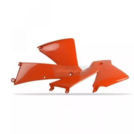 Ouïes De Radiateur Polisport Orange KTM