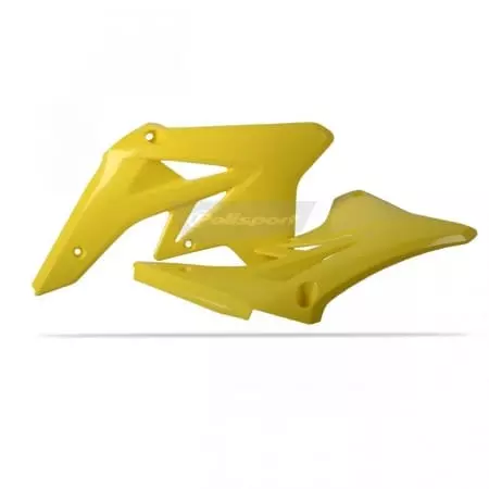 Ouïes De Radiateur Polisport Jaune Suzuki RMZ250