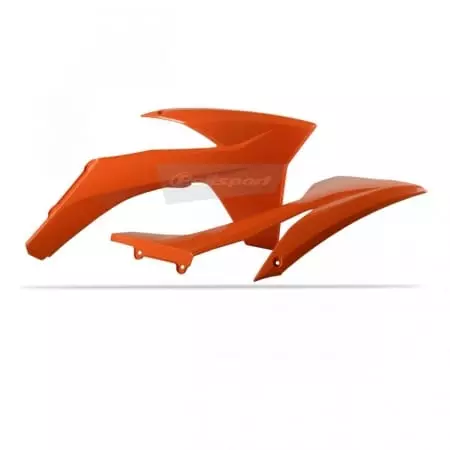 Ouïes De Radiateur Polisport Orange KTM PS315K11