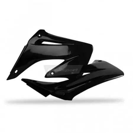 Ouïes De Radiateur Polisport Noir Honda CRF250R/CRF450R PS215BC06