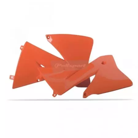 Ouïes De Radiateur Polisport Orange KTM PS315K14