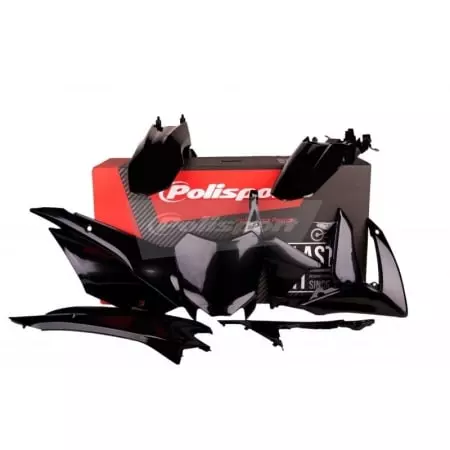 Kit plastique Polisport Noir Honda CRF110F