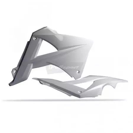 Ouïes De Radiateur Polisport Blanc GasGas PS615W02