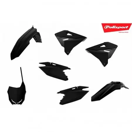Kit plastiques Polisport Restylé 2019 Noir Suzuki RM125/250