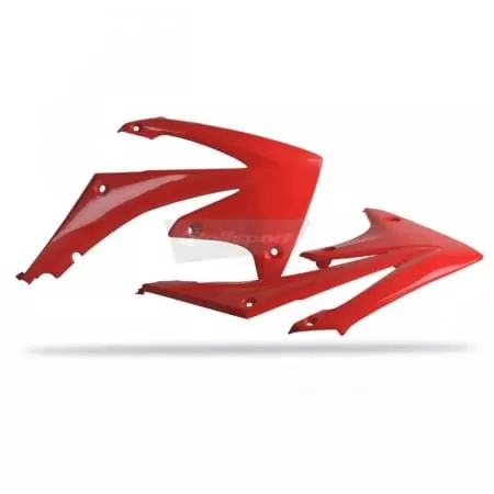 Ouïes De Radiateur Polisport Rouge Honda CRF250R/CRF450R PS215RD10