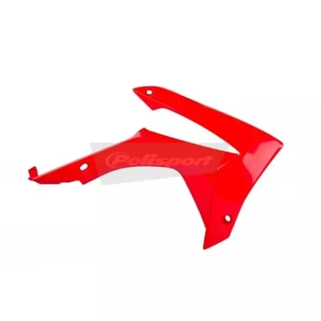 Ouïes De Radiateur Polisport Rouge Honda CRF250R/CRF450R PS215RD14