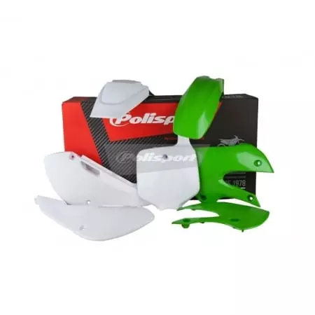 Kit plastique Polisport Couleur Origine (13-14) Kawasaki KX65 - Carénage et protection POLISPORT