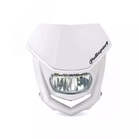 Plaque phare Polisport Halo LED Blanc