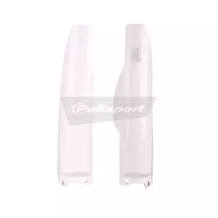 Protections De Fourche Polisport Blanc Kawasaki/Suzuki