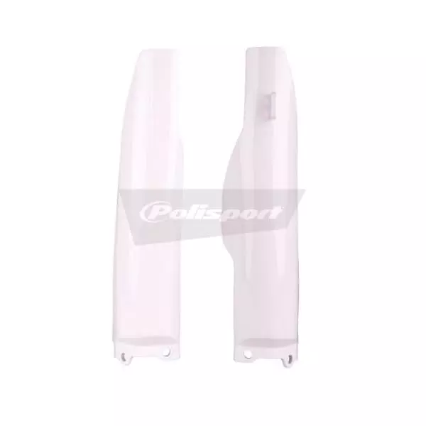 Protections De Fourche Polisport Blanc Kawasaki/Suzuki
