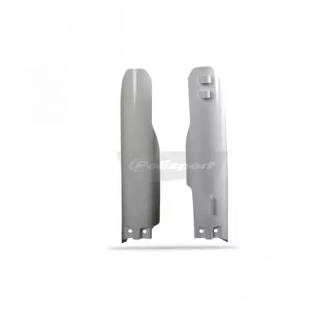 Protections De Fourche Polisport Blanc Suzuki RM125/RM250