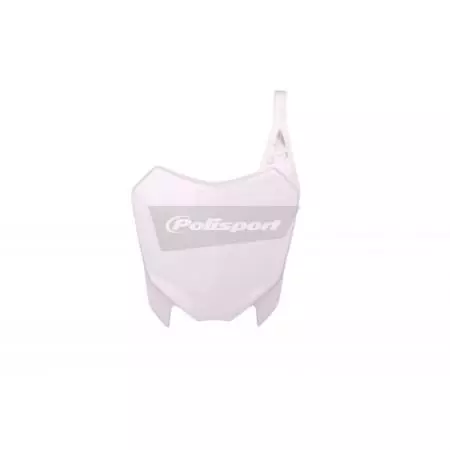 Plaque Numéro Frontale Polisport Blanc Honda CRF110F