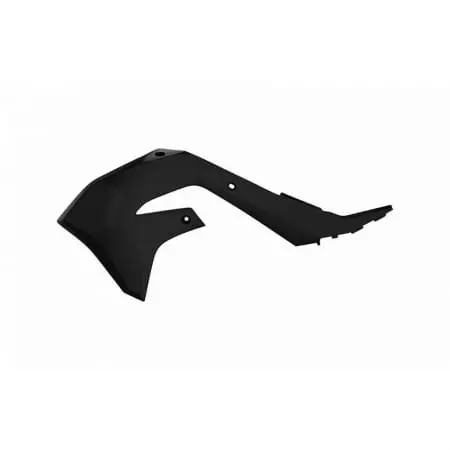 Ouïes De Radiateur Polisport Noir Kawasaki KX450