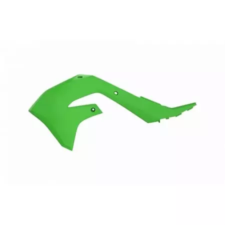 Ouïes De Radiateur Polisport Vert Kawasaki KX450