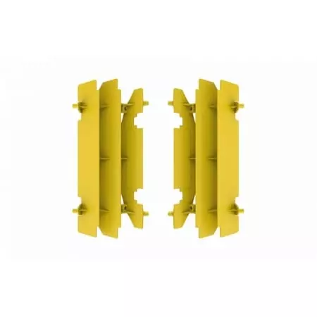 Cache Radiateur Polisport Jaune Suzuki