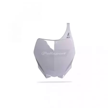 Plaque Numéro Frontale Polisport Blanc Yamaha PS113W02