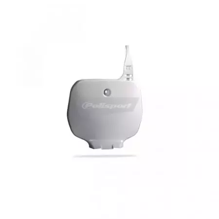 Plaque Numéro Frontale Polisport Blanc Yamaha PS113W03