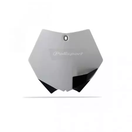 Plaque Numéro Frontale Polisport Blanc KTM PS313W07