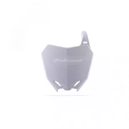 Plaque Numéro Frontale Polisport Blanc Suzuki RMZ250/RMZ450