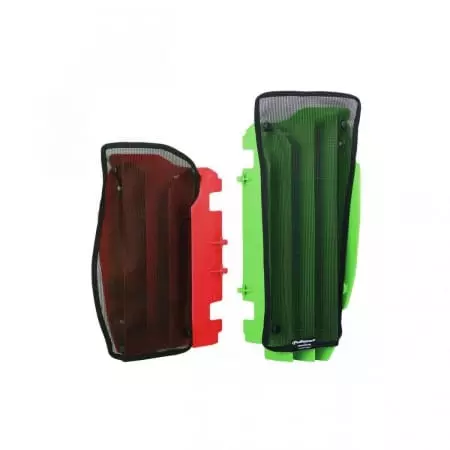 Filet Cache Radiateur Polisport Noir Honda CRF450R