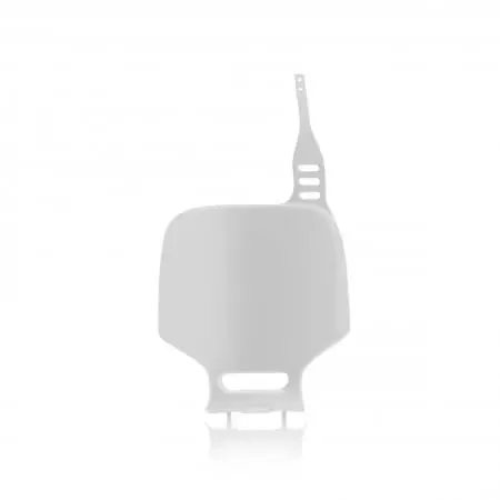 Plaque Numéro Avant Acerbis Yamaha YZ Blanc